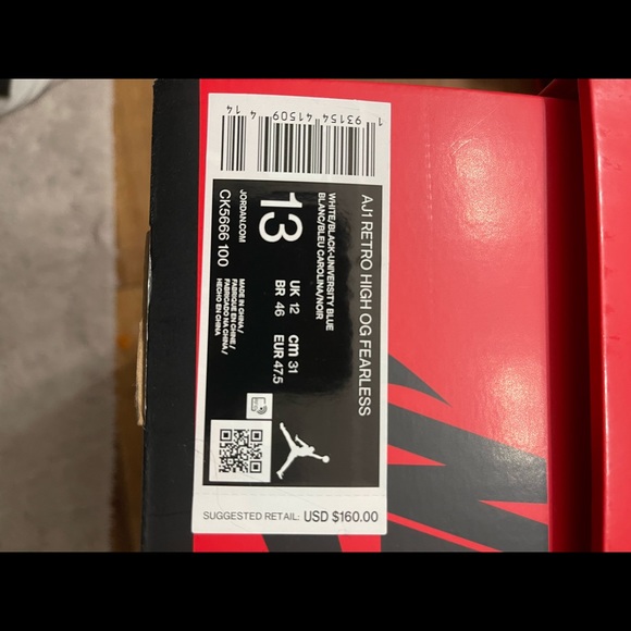 Air Jordan 1 High Fealess - Picture 5 of 5